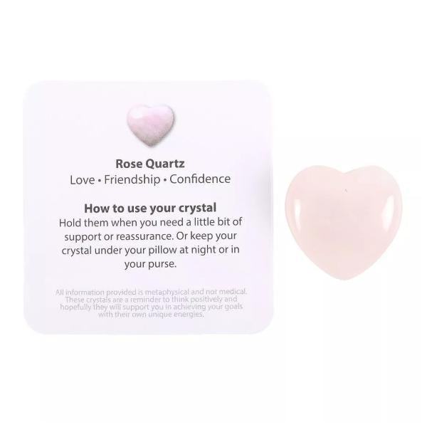 Small Heart - Rose Quartz
