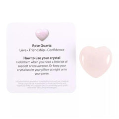 Small Heart - Rose Quartz