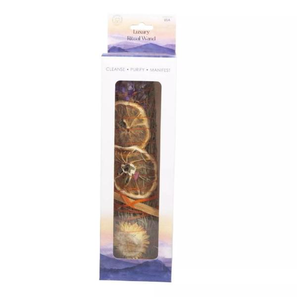 Rosemary Smudge Stick - Lavender & Orange