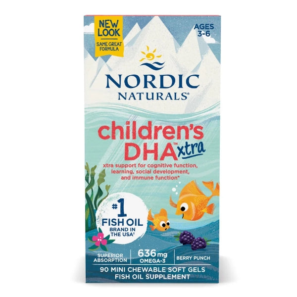 Children's DHA Xtra, 636mg (90softgels)