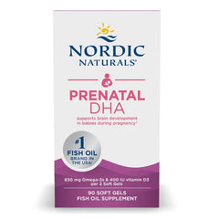 Prenatal DHA, 830mg Omega-3+400 IU D3 (90softgels)