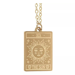 Tarot Necklace - The Sun