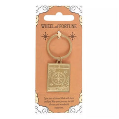 Tarot Keyring - The Wheel of Fortune