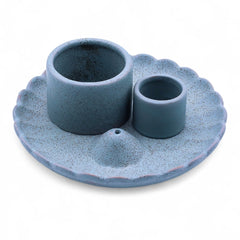 Palo Santo Stick & Smudge Holder - Blue