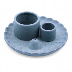 Palo Santo Stick & Smudge Holder - Blue