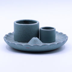 Palo Santo Stick & Smudge Holder - Blue