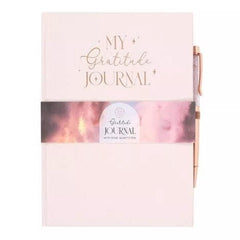 Gratitude Journal with Rose Quartz Pen