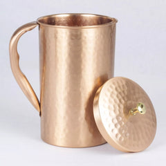 Premium Hammered Copper Jug (1.2l)