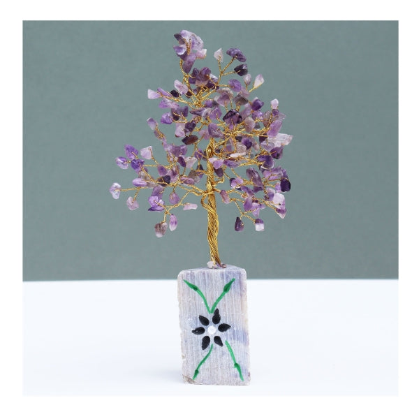 Gemstone Tree - Amethyst (160 Stone)