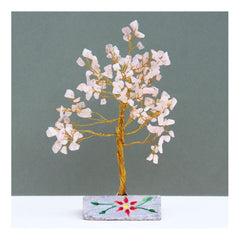 Gemstone Tree - Rose Quartz (160 Stone)