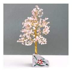 Gemstone Tree - Rose Quartz (320 Stone)