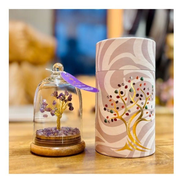 Dome Garden Tree - Amethyst (30 Stones)