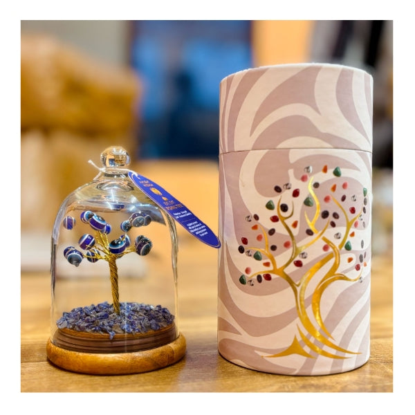 Dome Garden Tree - Evil Eye on Lapis (20 Stones)