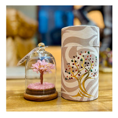 Dome Garden Tree - Rose Quartz (30 Stones)