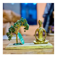 Yoga Garden Tree - Green Aventurine (100 Stones)