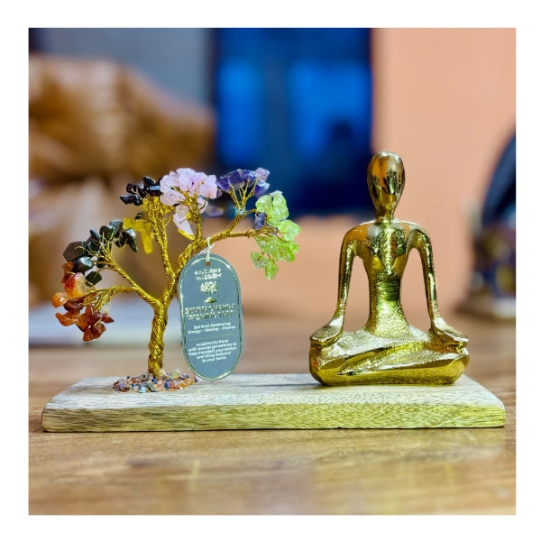 Yoga Garden Tree - Seven Chakra (100 Stones)