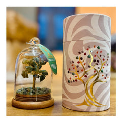 Dome Garden Tree - Green Aventurine (30 Stones)