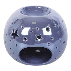Purple Iridescent Star Oil Burner