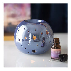 Purple Iridescent Star Oil Burner