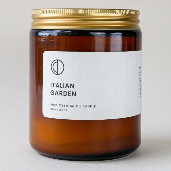 Natural Italian Garden Jar Candle (250ml)