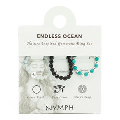 Gemstone Ring Set - Endless Ocean