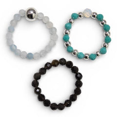 Gemstone Ring Set - Endless Ocean