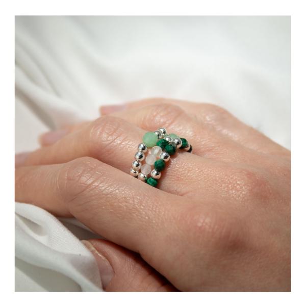 Gemstone Ring Set - Forest Spirit