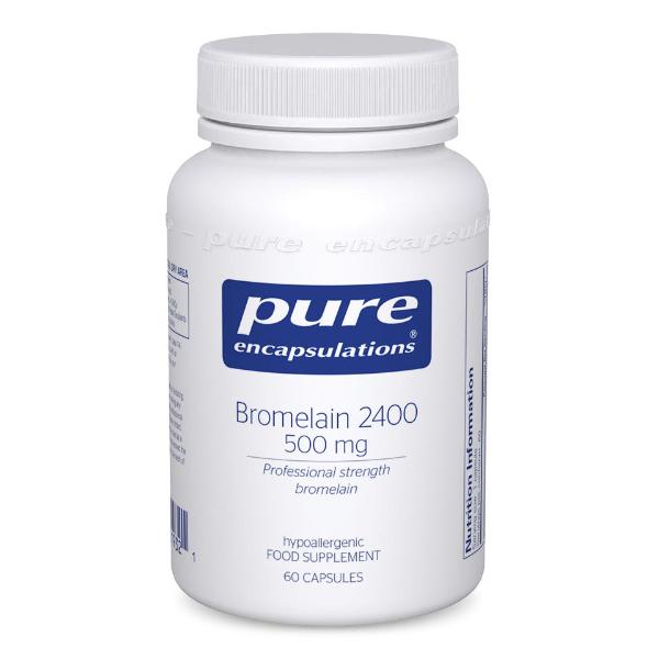 Pure Encapsulations Bromelain 2400 500 mg (60caps)