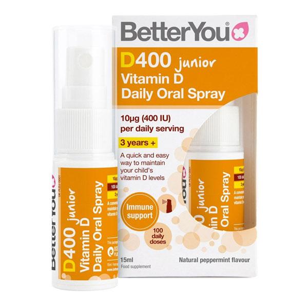 DluxJunior Daily Vitamin D Oral Spray (15ml)