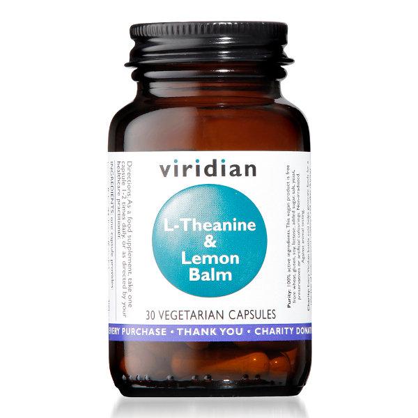 Viridian L-Theanine and Lemon Balm (30caps)