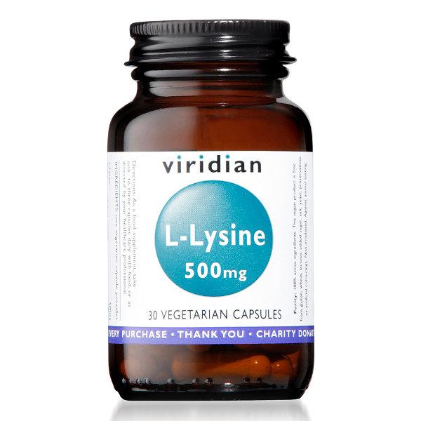 Viridian L-Lysine 500mg (30caps)
