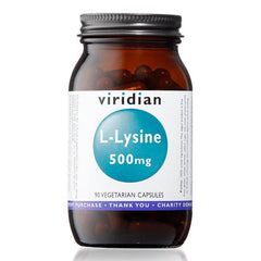 Viridian L-Lysine 500mg (90caps)