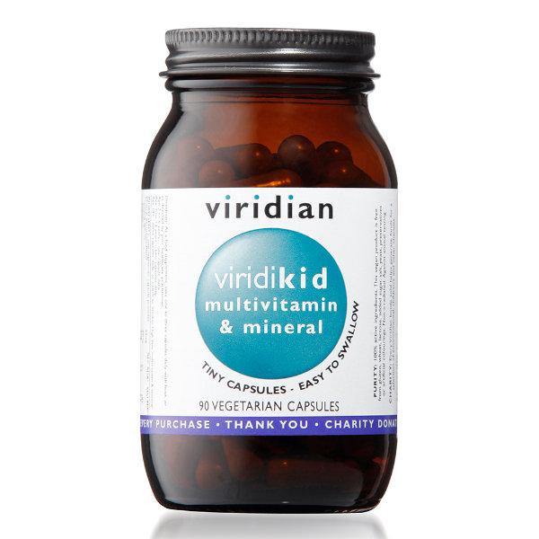 Viridian viridiKid™ Multivitamin & Mineral (90caps)