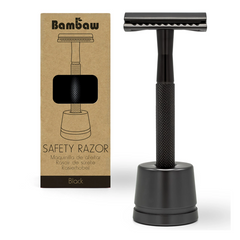 Metal Razor Black + Stand