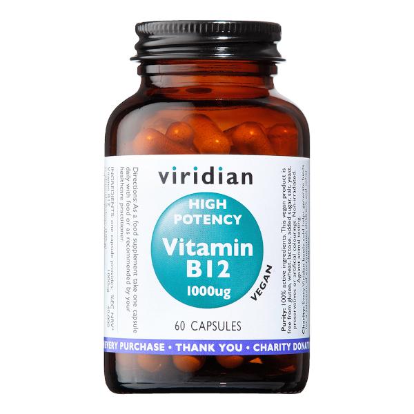 Viridian High Potency Vitamin B12 (60caps)