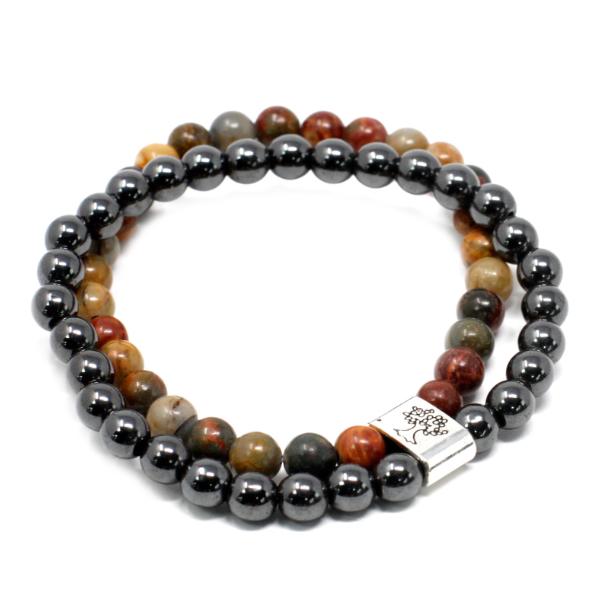 Magnetic Bracelet - Picasso Jasper
