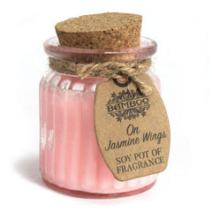 On Jasmine Wings Soy Pot Candles