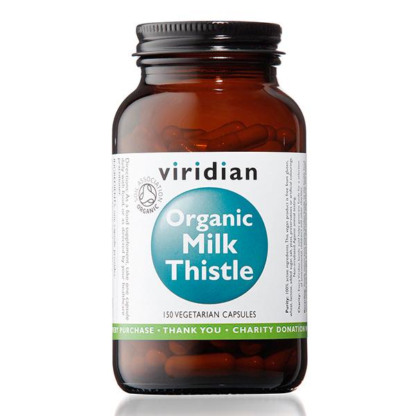 Viridian Organic Milk Thistle seed 400mg (150caps)