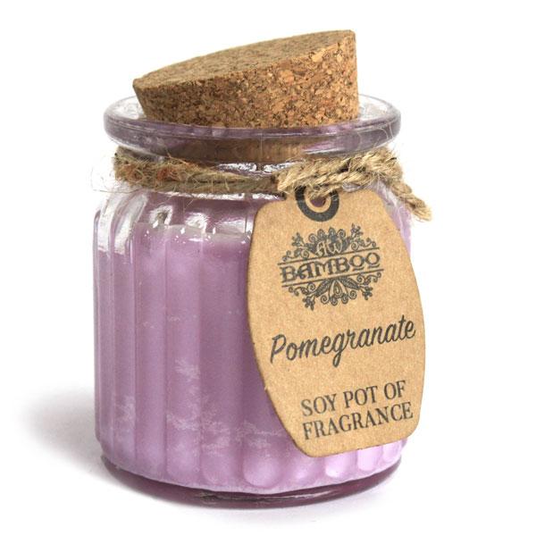 Pomegranate Soy Pot Candle