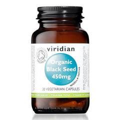Viridian Organic Black Seed 450mg (30caps)