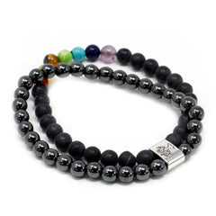 Magnetic Bracelet - Black Stone Chakra